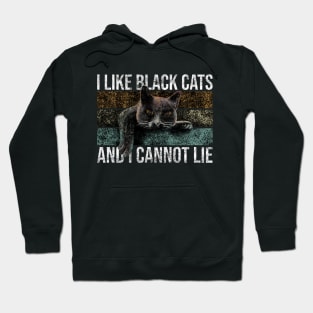 I Like Black Cats And I Cannot Lie Hoodie